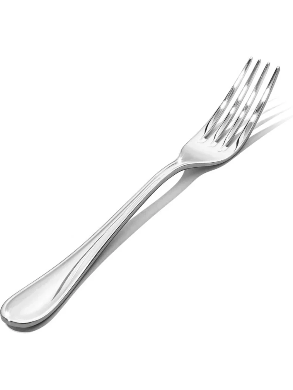 Elegant 24-Piece Teardrop Dinner Fork Set - Durable 18/10 Stainless Steel